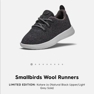Toddler smallbirds wool runner shoes